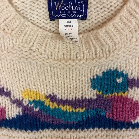 Vintage 80s Woolrich Irish Sweater